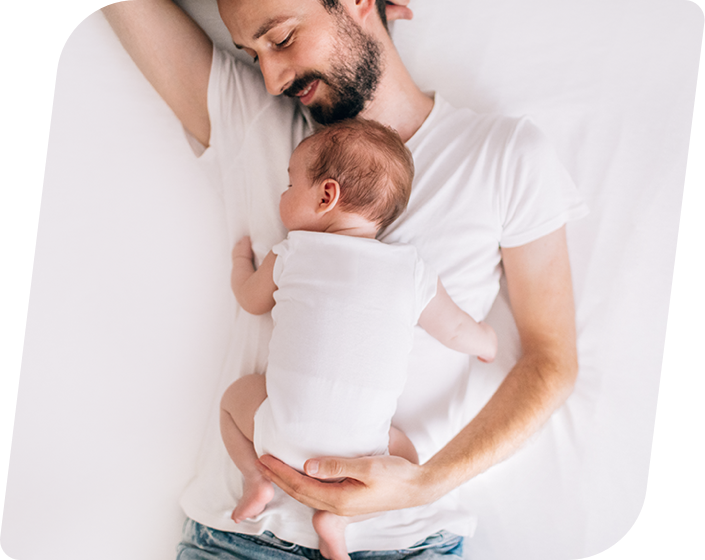 imagen padre con su hijo