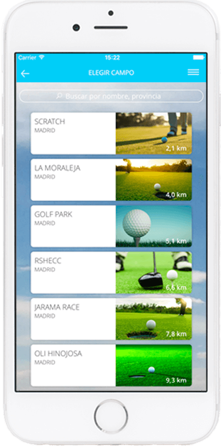 Aplicación Mind Golf