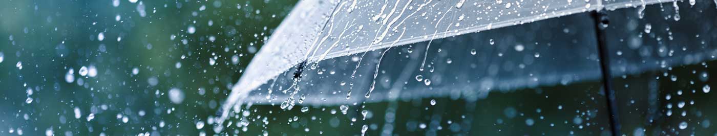 Temporal de lluvia en España